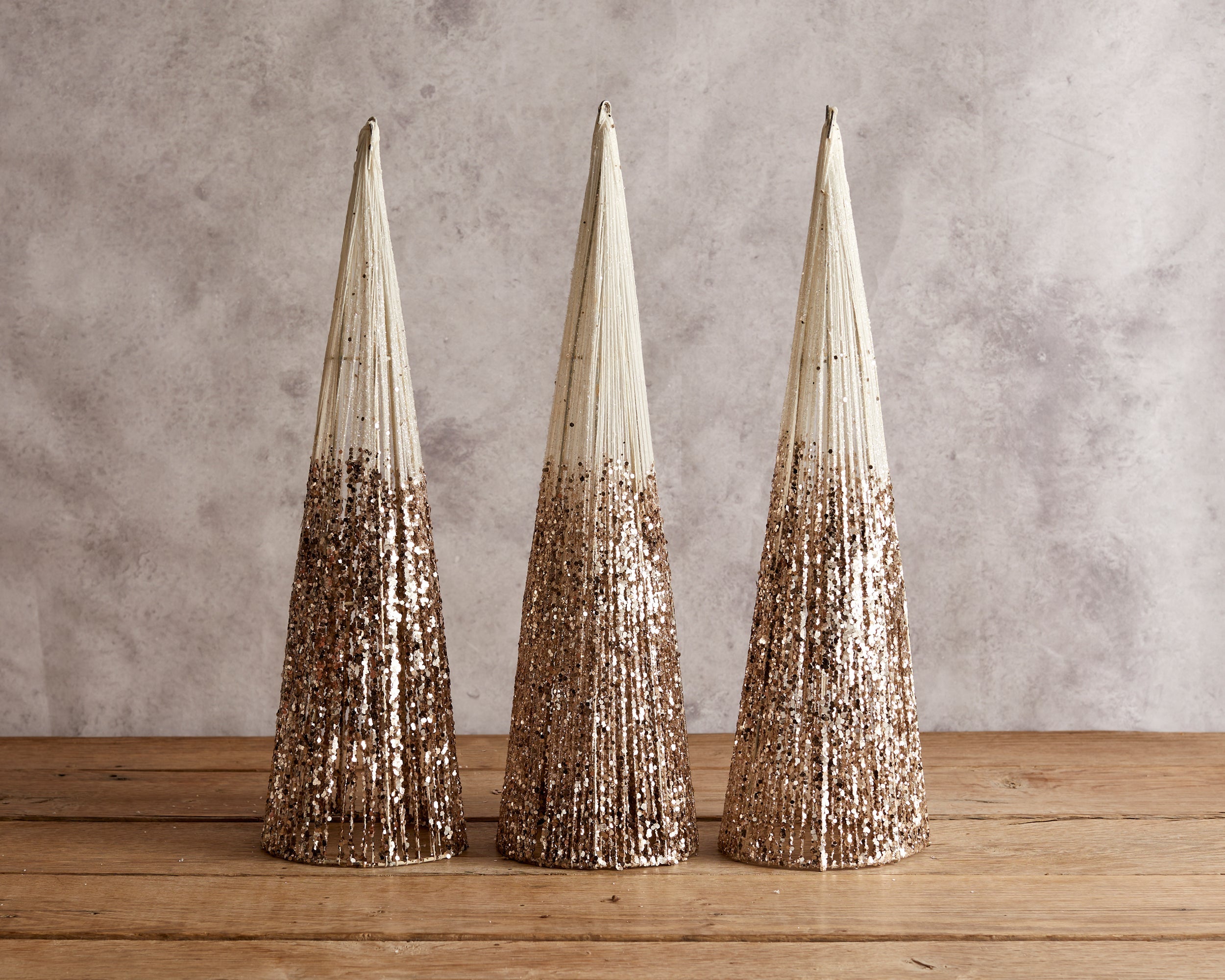 Snowed Christmas Cone Tree