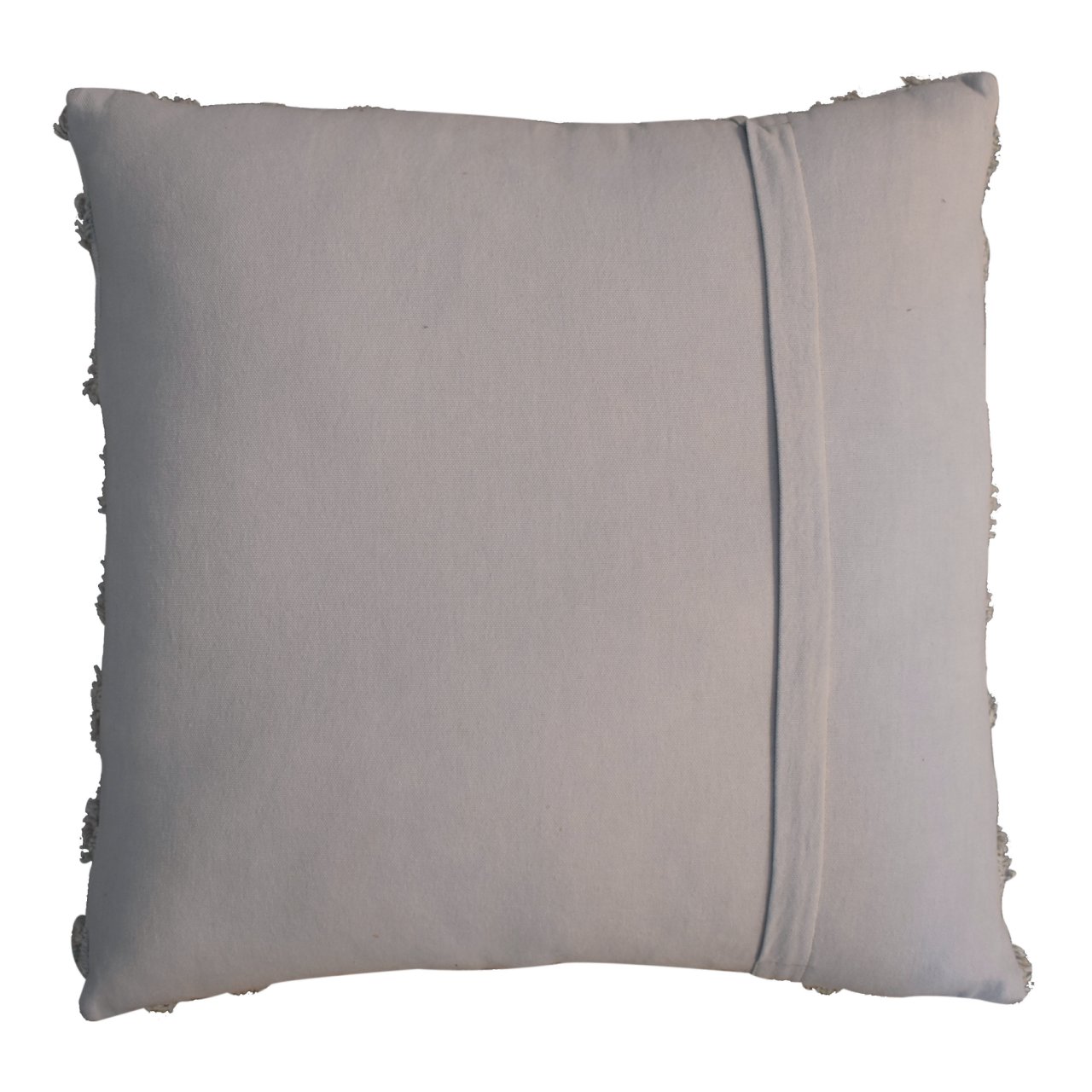 2 x Mini Diamond Tassle Cushions Grey