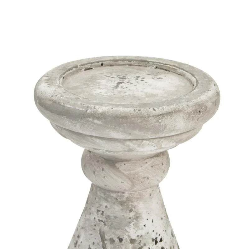Large Stone Ceramic Candle Holder-2