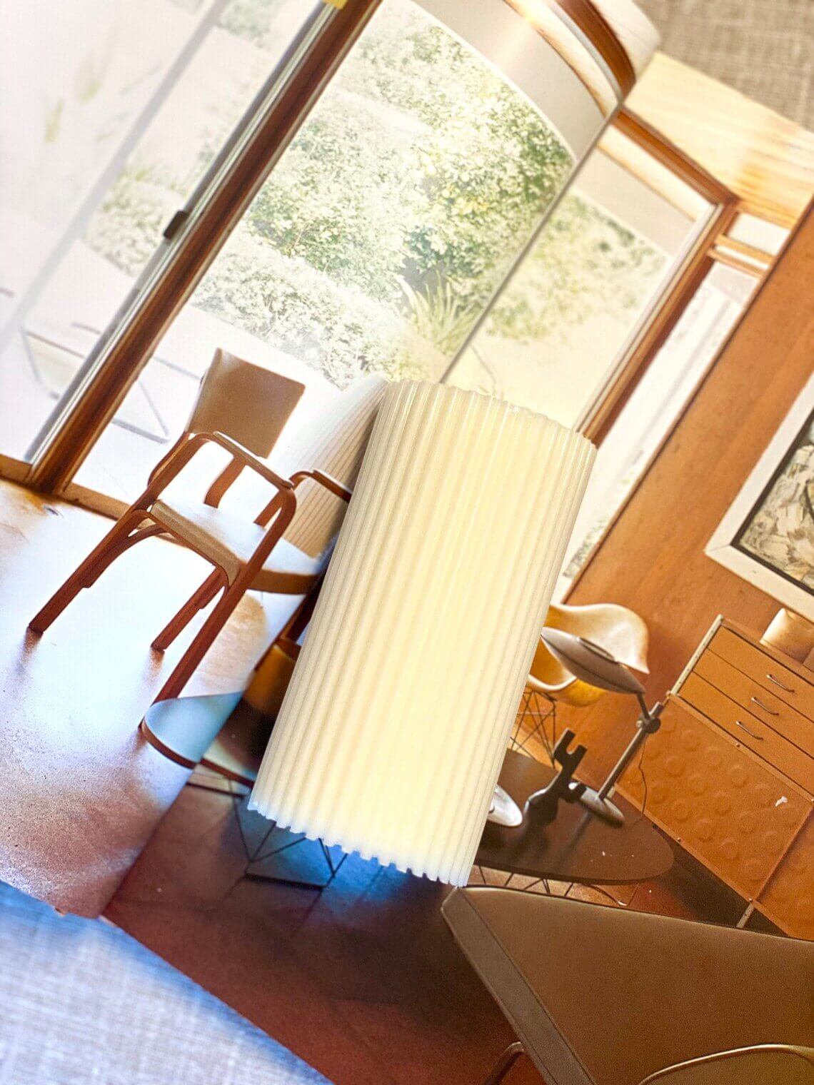 Minimalist Ribbed Candles for Effortless Home Decor-4