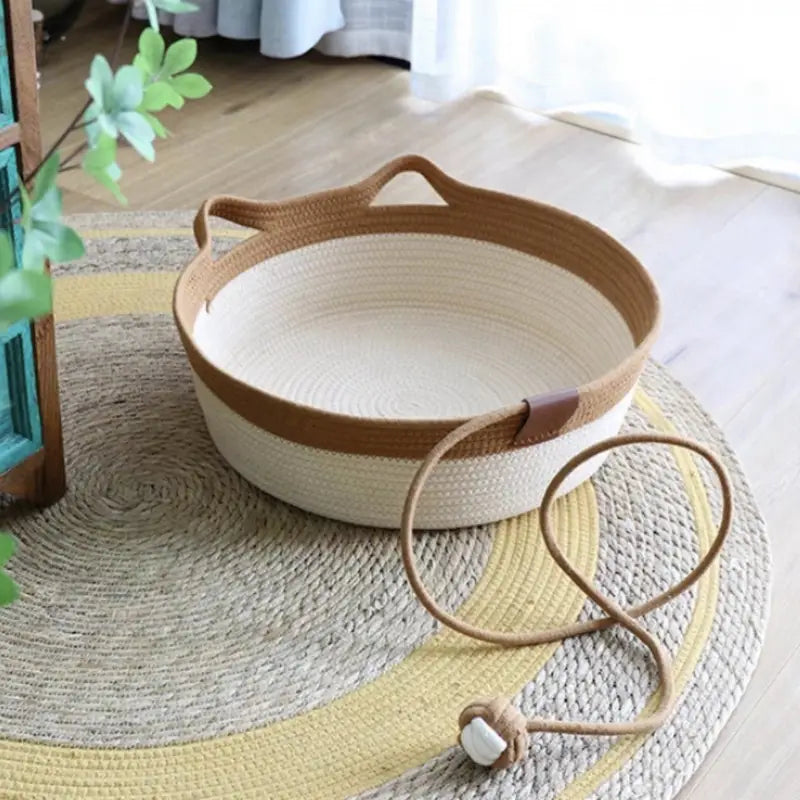 Vintage Cat Ear Scratching Board Bed