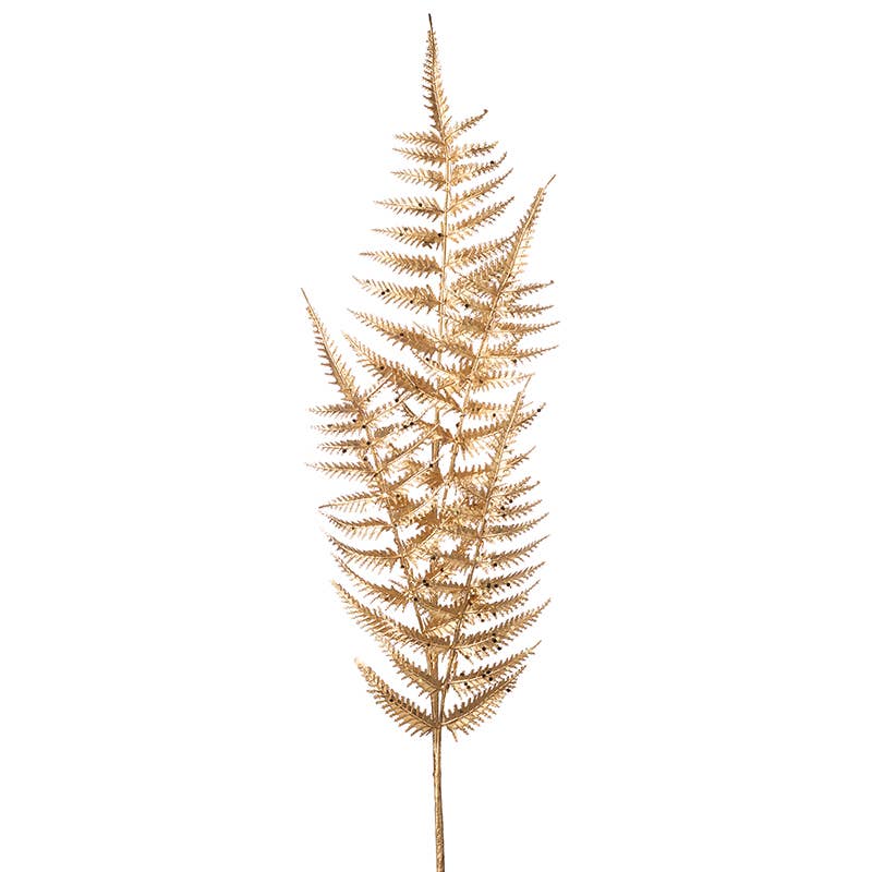 Golden Faux Fern Stem