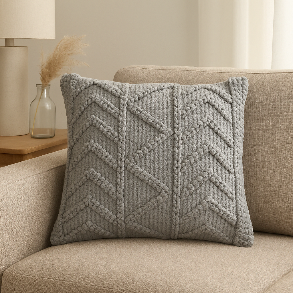 2x Alda Cushion Grey