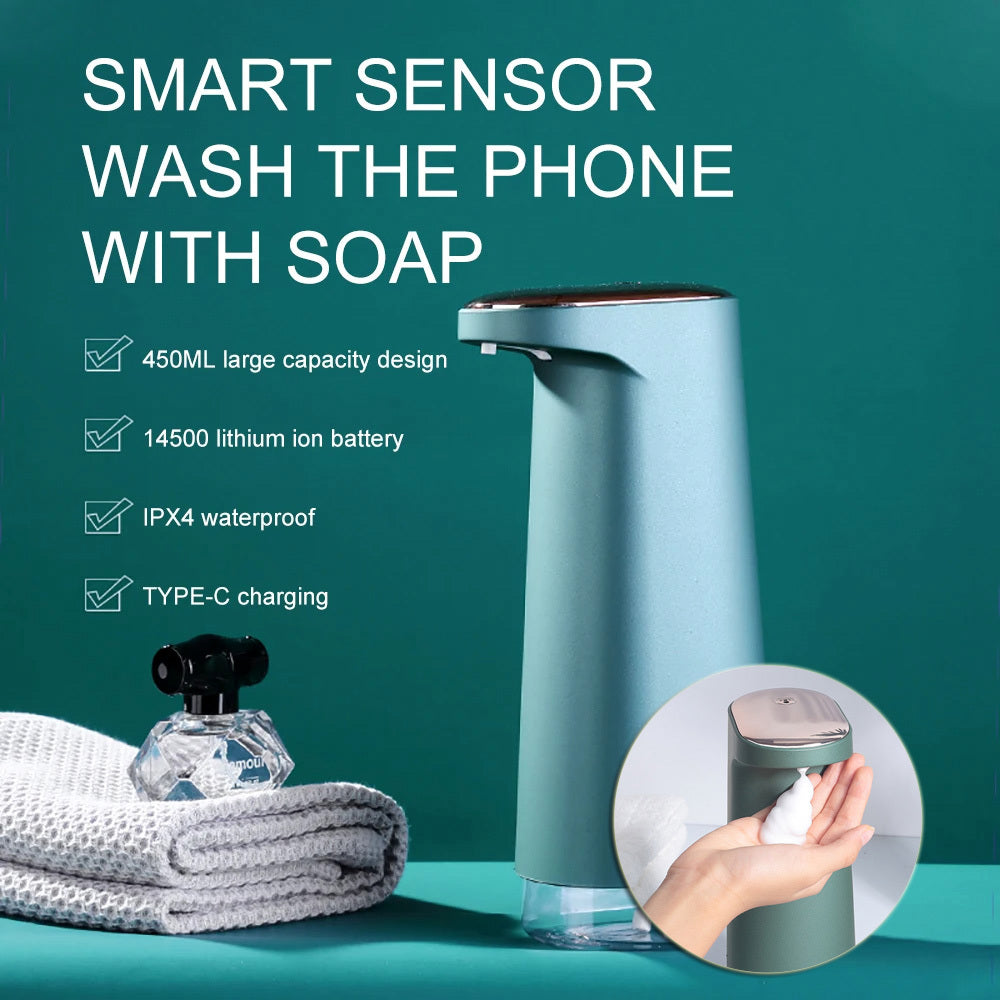 Foamie – Touch-Free Smart Soap Dispenser