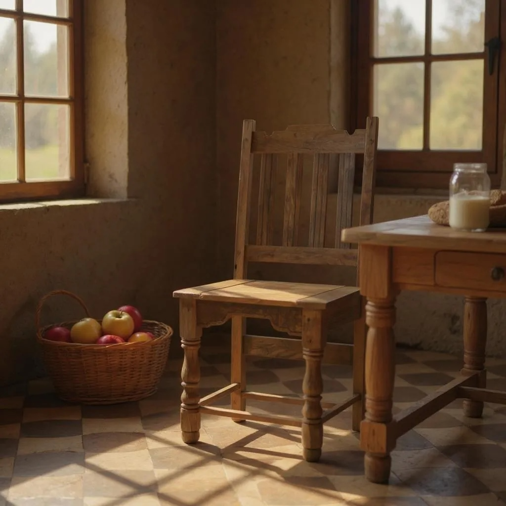 Granary Turned Dining Chair Set of 2