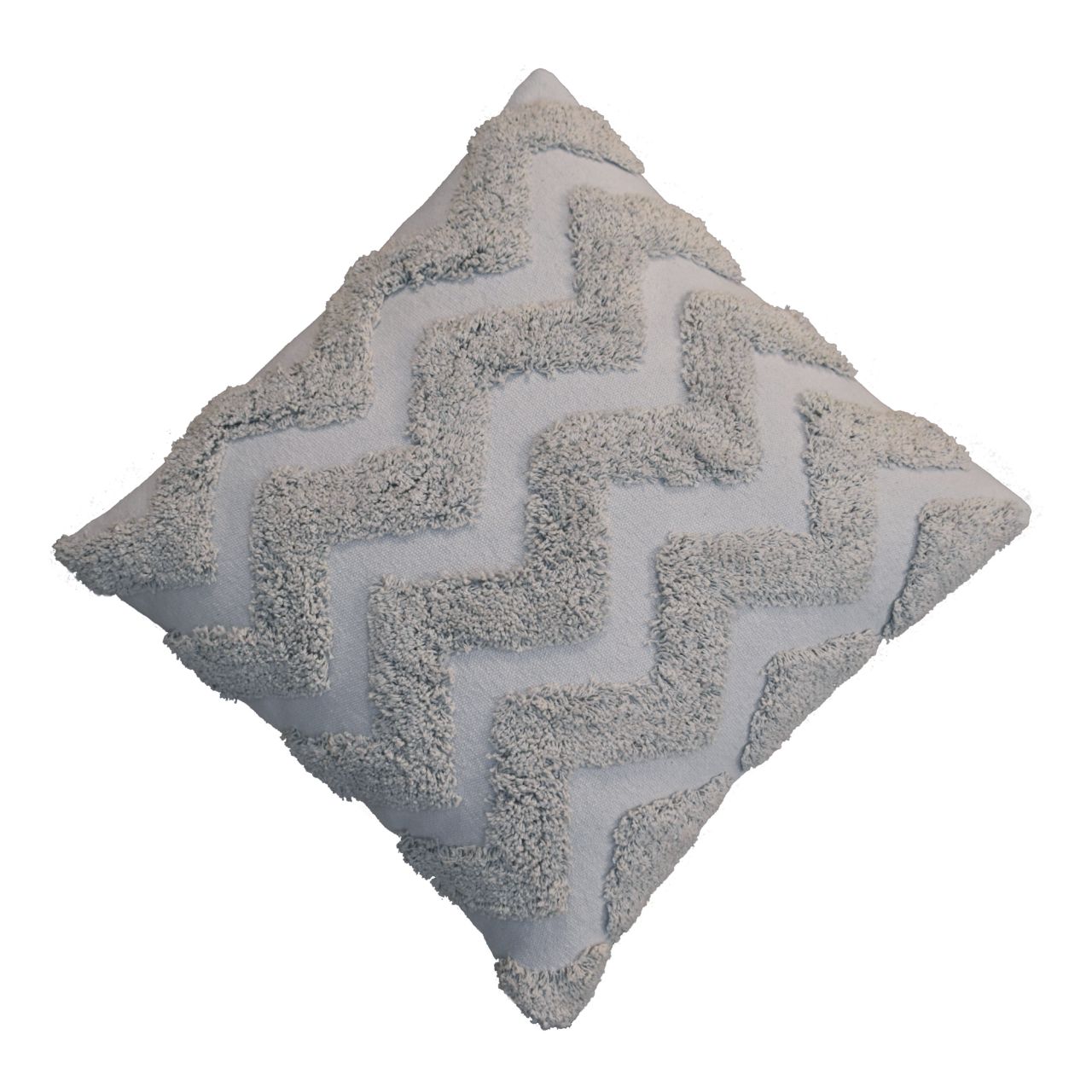 2x Zig-zag Cushion Grey