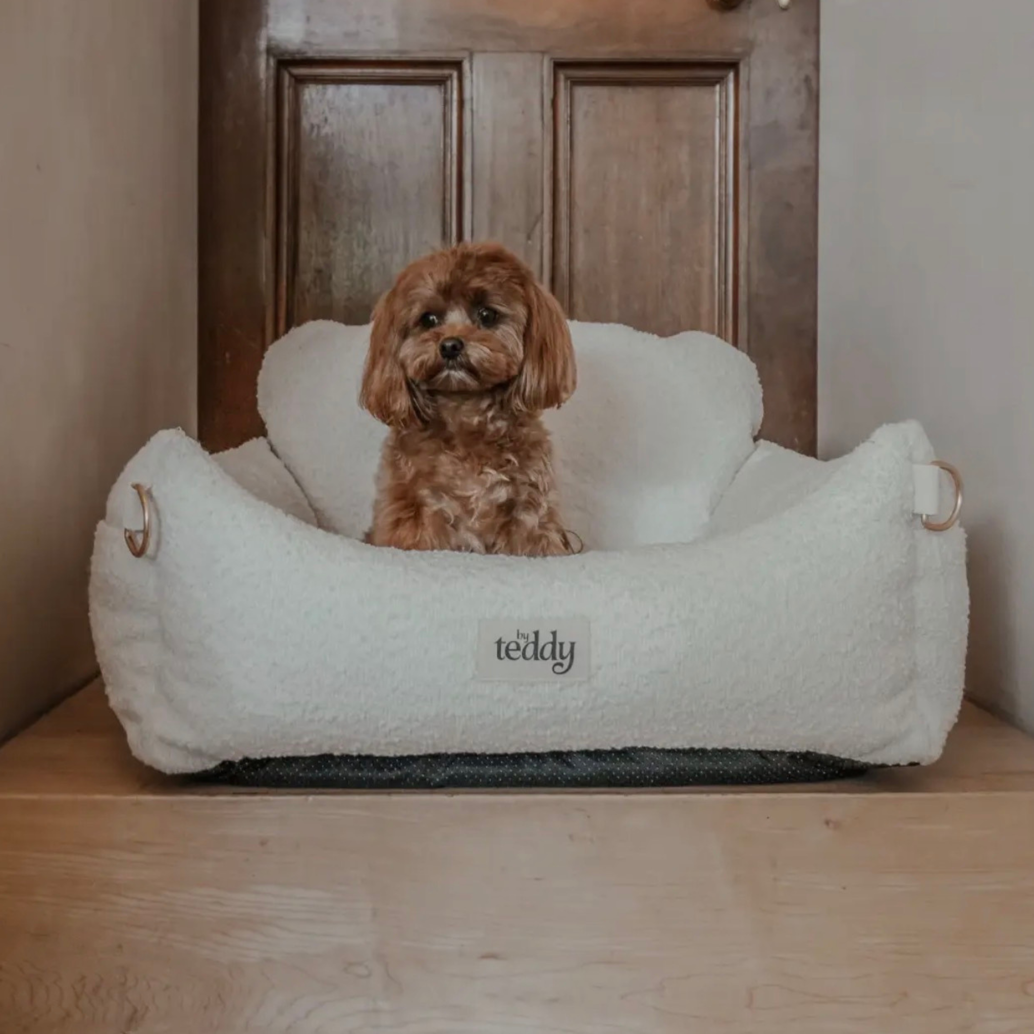 The Bouclé Car Seat