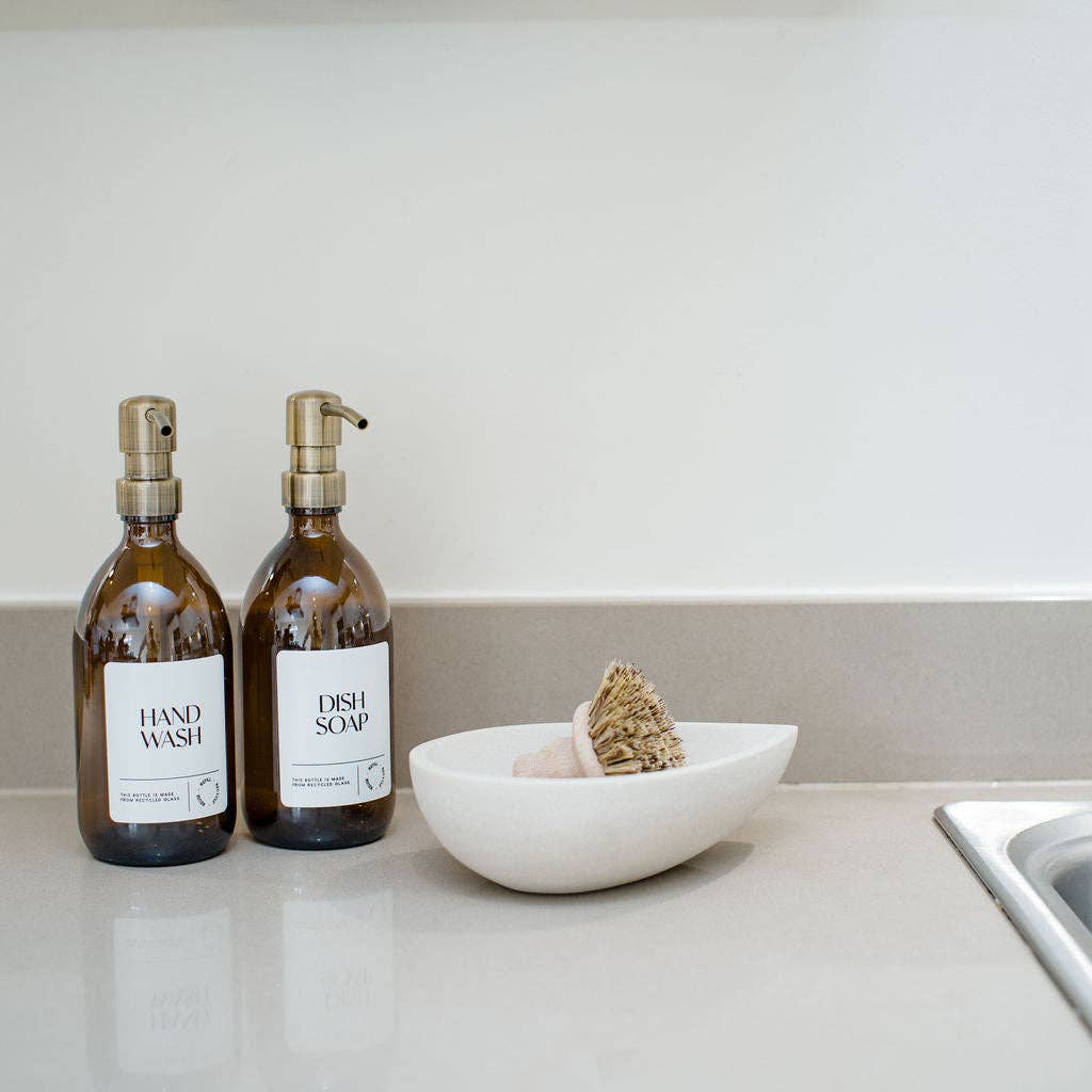 Neutral-toned bathroom with minimal design