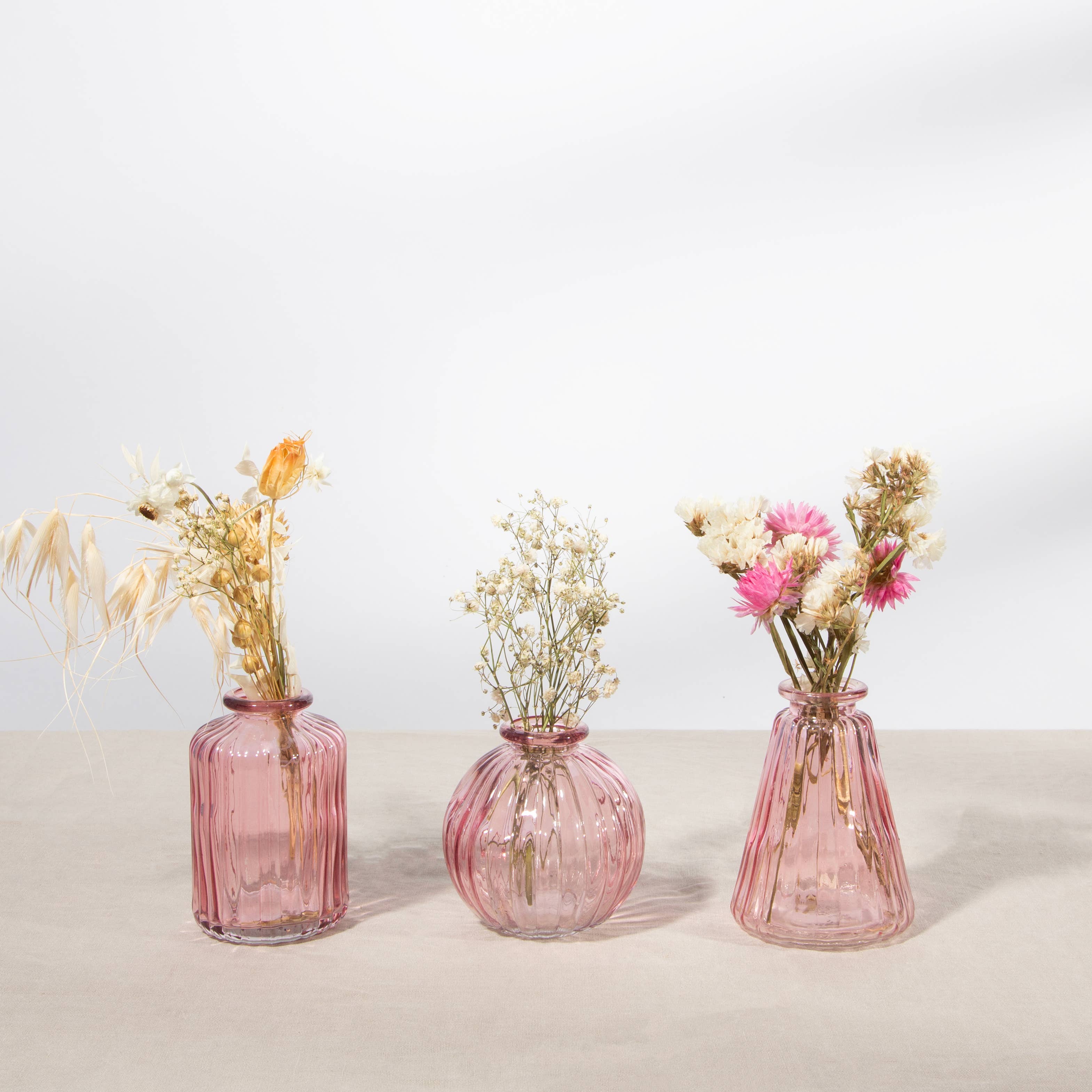 Minimal ceramic vase with soft, natural tones